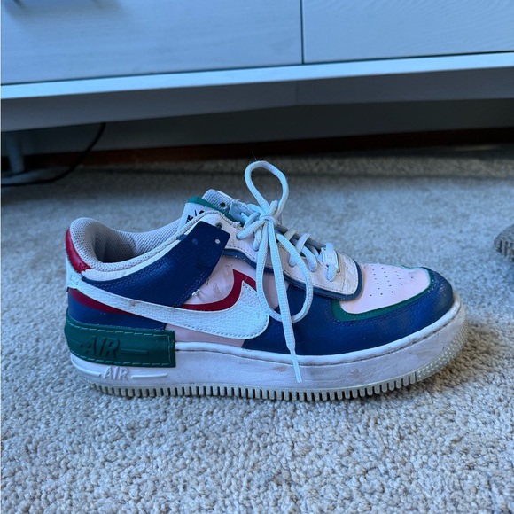 Nike Airforce 1 Low Shadow. Mystic Navy. SIZE 10.5 women’s - Picture 4 of 6